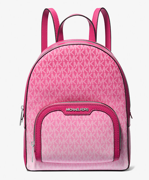 Jaycee Medium Ombré Signature Logo Backpack - Dragon Fruit